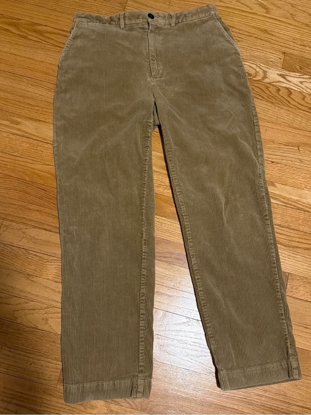 Vintage Polo Ralph Lauren Corduroy Pants Mens 34x32 Pleated Grunge Baggy Skater